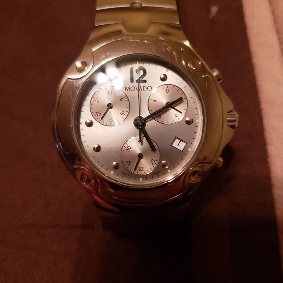 Movado Mens Chronograph  watch - Picture 1 of 1